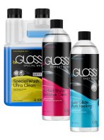 Latex Rubber beGloss Latex Care Set 3 x 1 Litre bottles