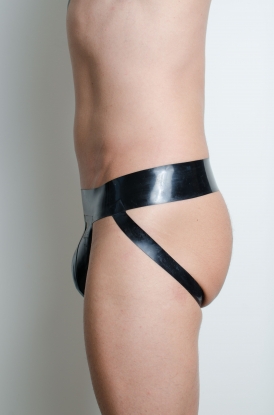 Heavy Duty Latex Rubber Jock Strap - Latex clothing