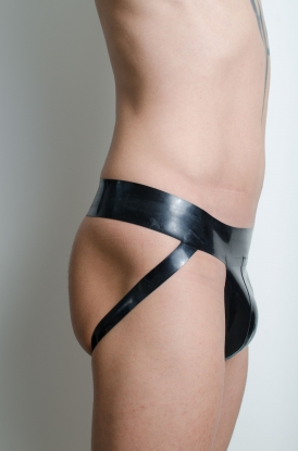 Heavy Duty Latex Rubber Jock Strap - Latex clothing