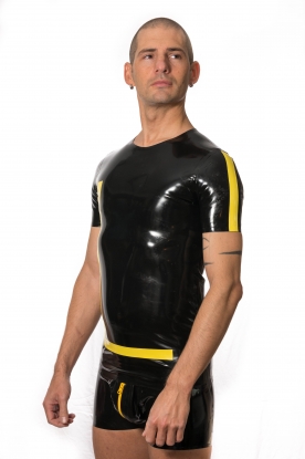 Latex Rubber L T Shirt - Latex clothing