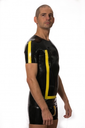 Latex Rubber L T Shirt - Latex clothing