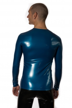 Hero Latex Rubber Long Sleeve Top - Latex clothing