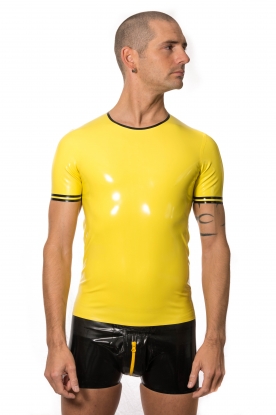 Stoyan Latex Rubber T Shirt  - Latex clothing