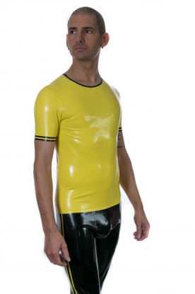 Stoyan Latex Rubber T Shirt  - Latex clothing