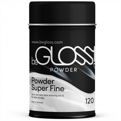 Latex Rubber beGloss Talcum Powder - Latex clothing