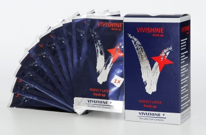 Latex Rubber Polish Vivishine Fresh up Wipes - Latex clothing