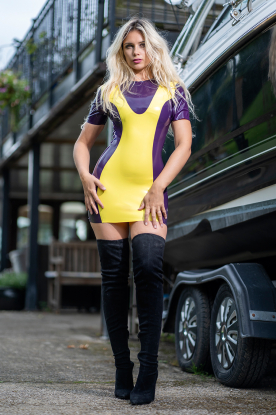 Penelope Latex Rubber Dress - Latex clothing