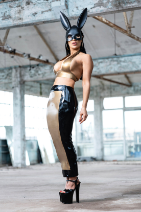 Venice Latex Rubber Hobble Skirt - Latex clothing