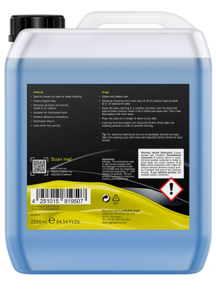 Latex Rubber Cleaner beGloss Special Wash 2.5l - Latex clothing