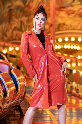 Sauda Latex Rubber Jacket - Latex clothing