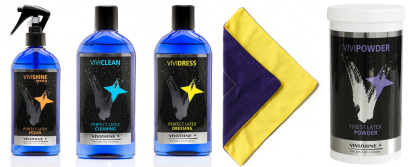 Vivishine Latex Rubber Deluxe Care Set - Latex clothing