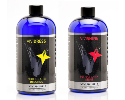 Vivishine Latex Rubber Dress and Shine Set 2 x 500ml bottles - Latex clothing