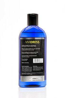 Vividress Latex Rubber Dressing Aid 250ml & Vivishine Polish 150ml - Latex clothing
